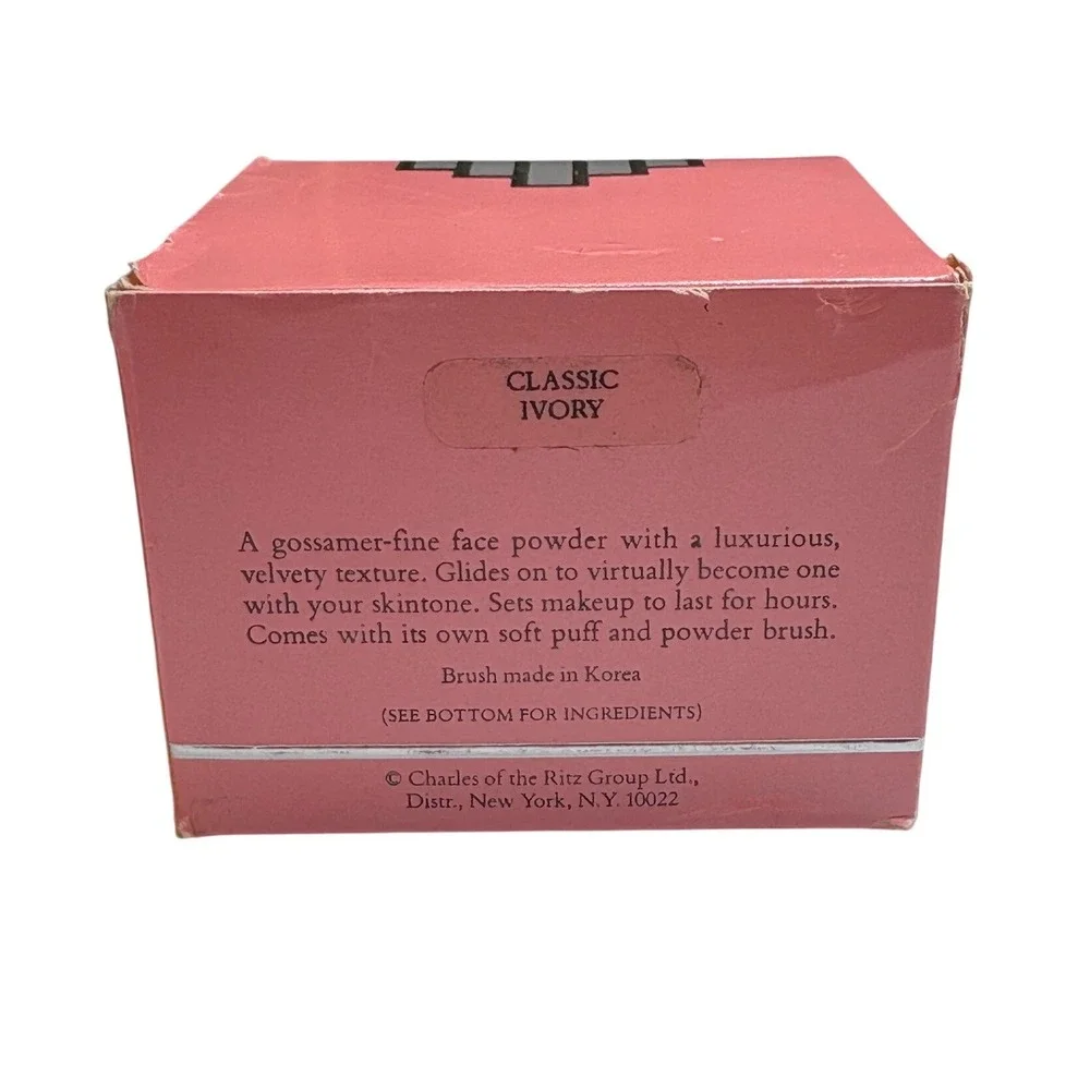 Charles‎ of the Ritz Ready Blended Powder 1.5oz Classic Ivory 2pk Vintage Pink